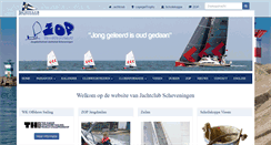 Desktop Screenshot of jachtclubscheveningen.com